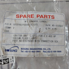 Aqua Signal 9840035600 Connection Box With Ignition Unit 8100407700