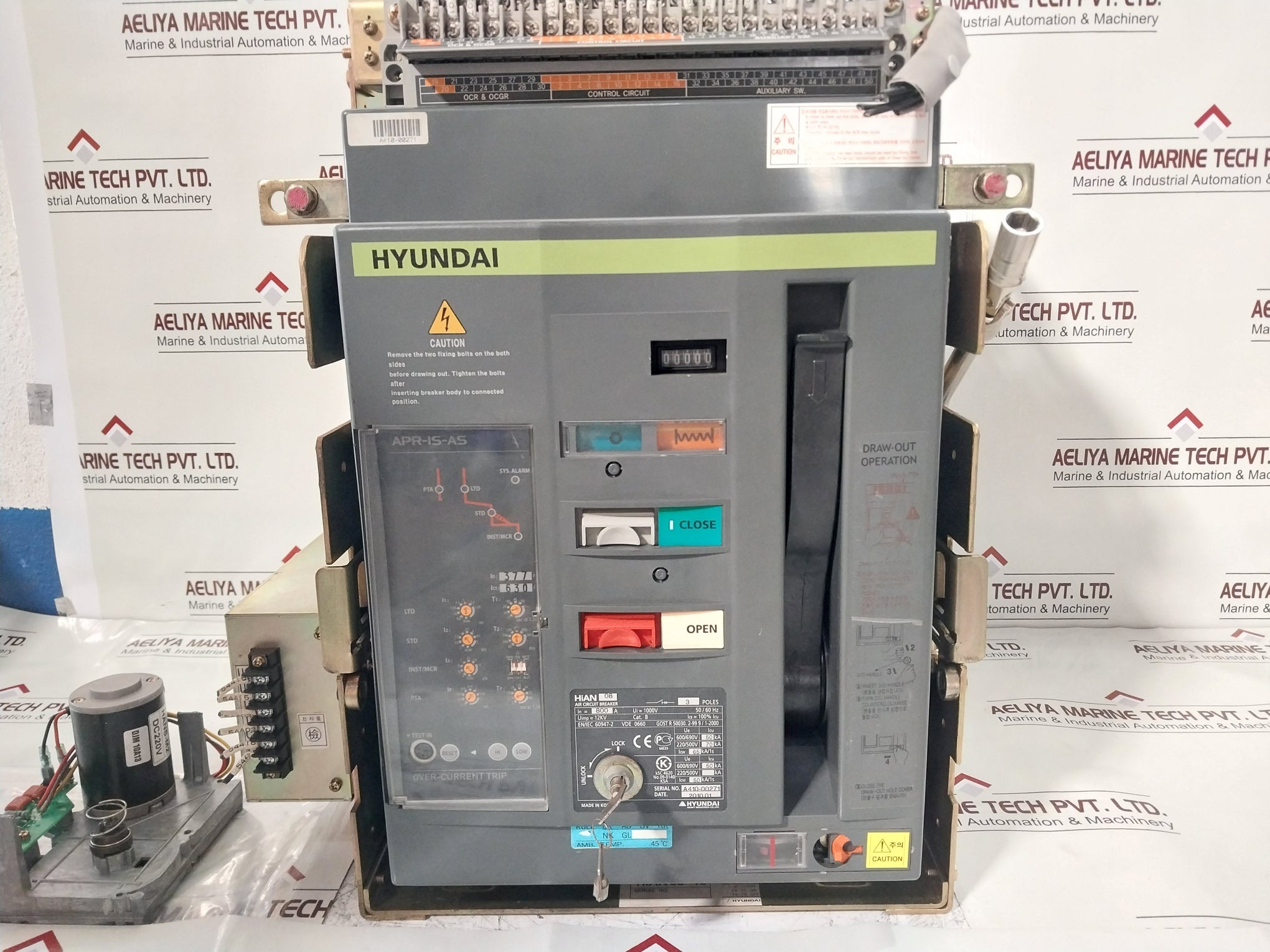 Hyundai Hian 08 Air Circuit Breaker 60947-2