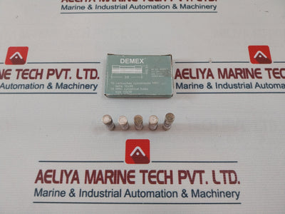 Lot of 5X DEMAX IEC 269-2-1 Cylindrical Fuse 100KA/660V 993.01.08.006