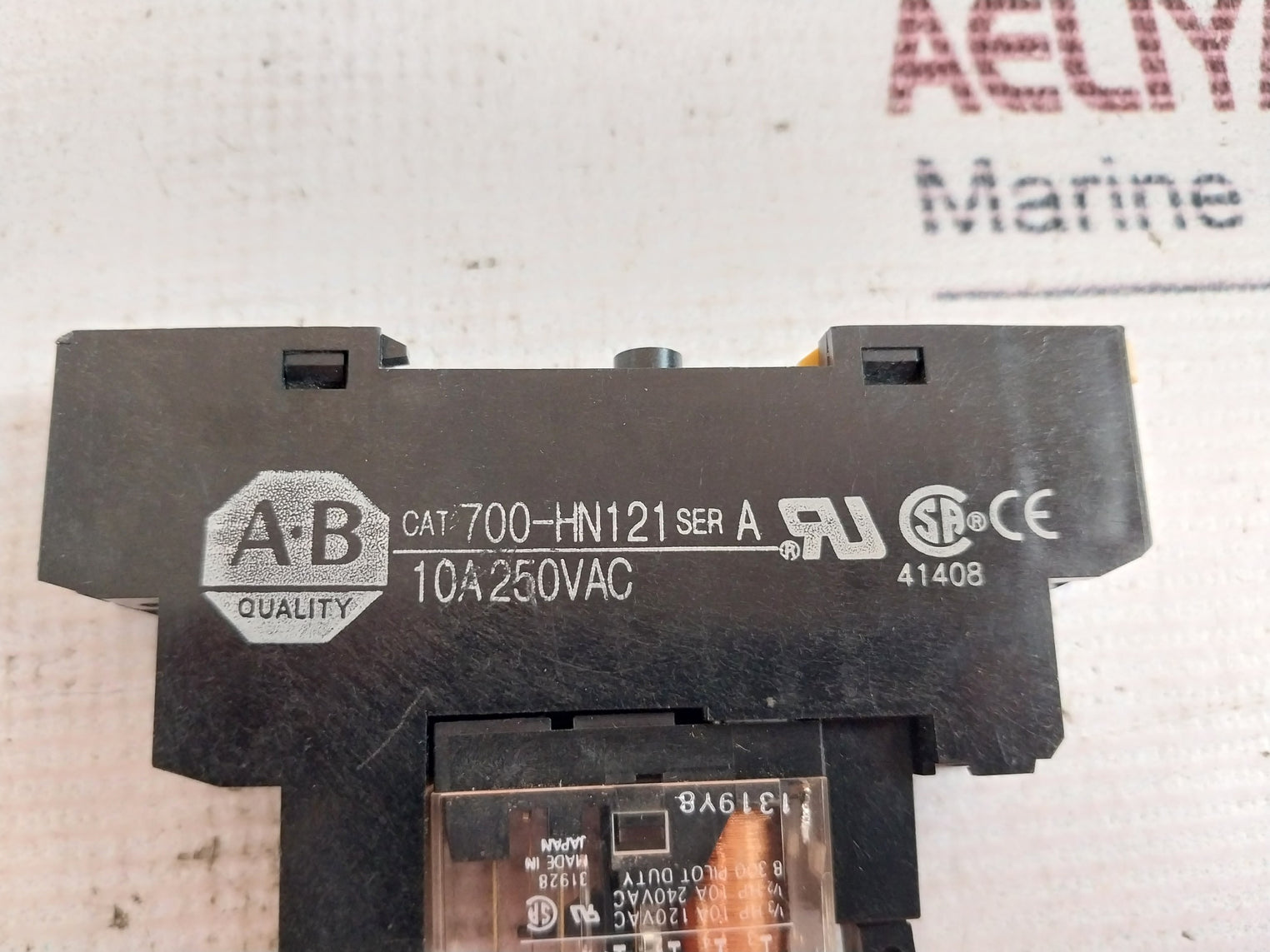 Allen-bradley 700-hn121 Relay With Socket 10A 250Vac