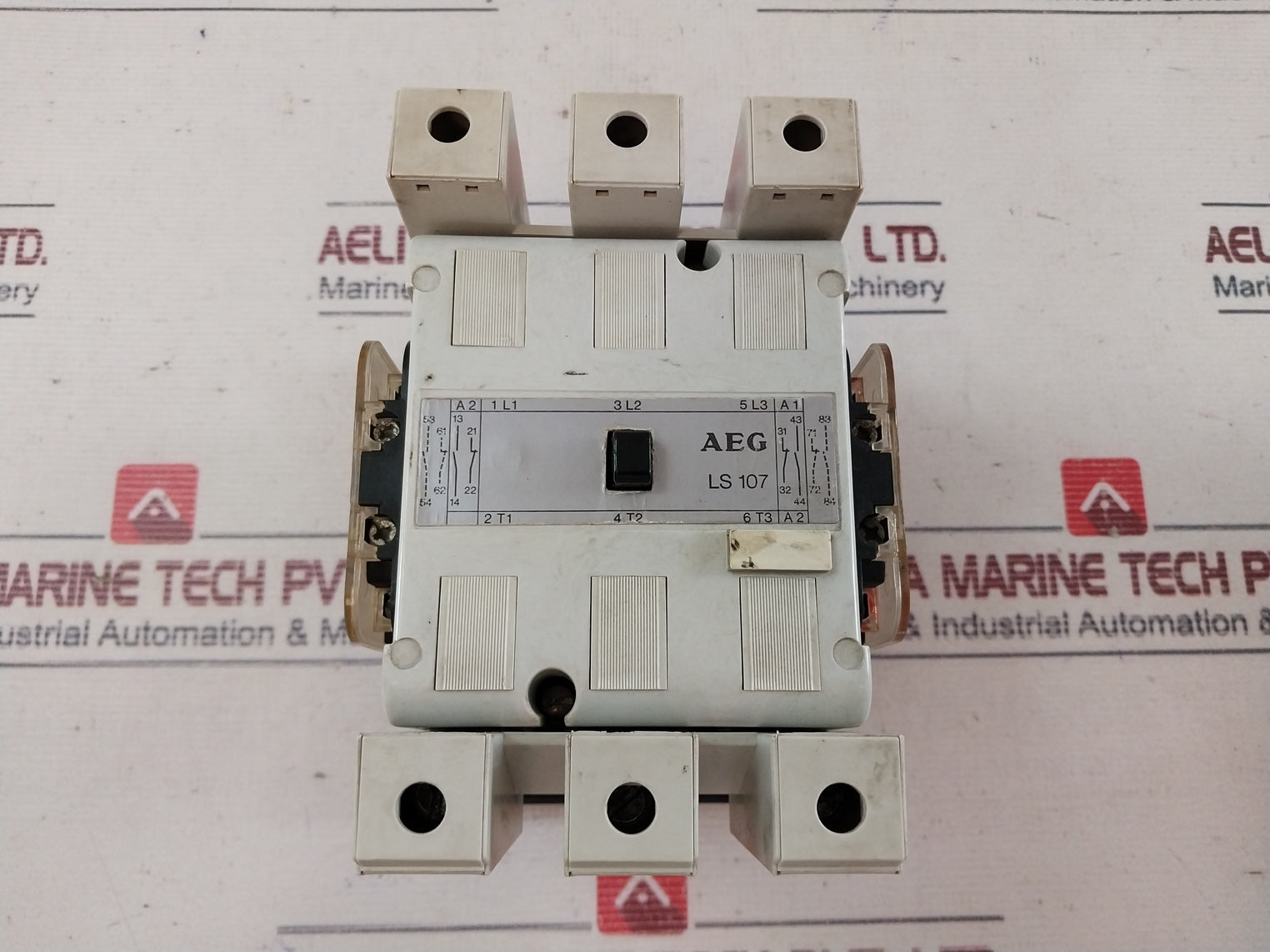 Aeg Ls 107 3 Pole Contactor 180A 600Vac