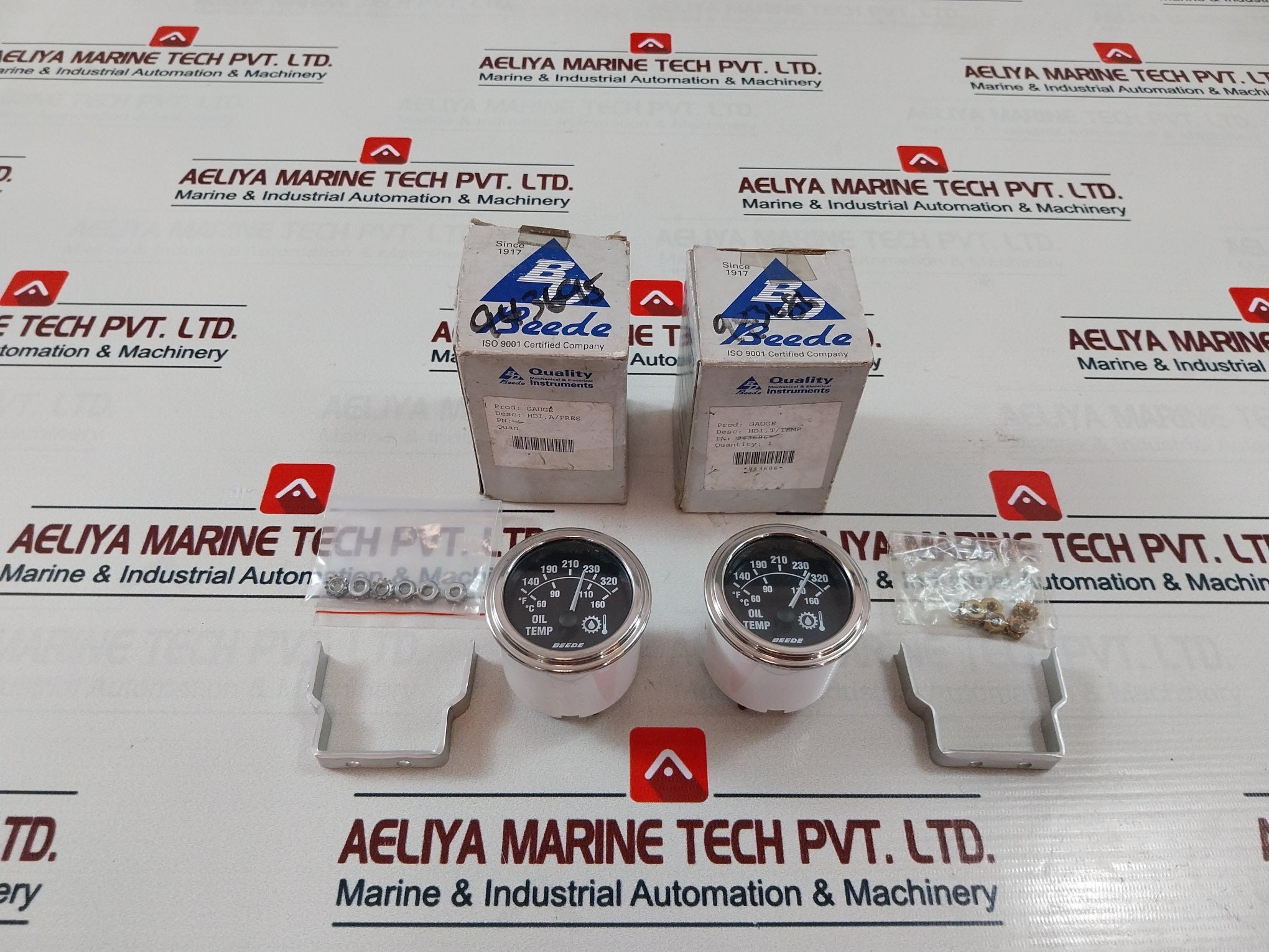 Beede 943686 Oil Temperature Gauge