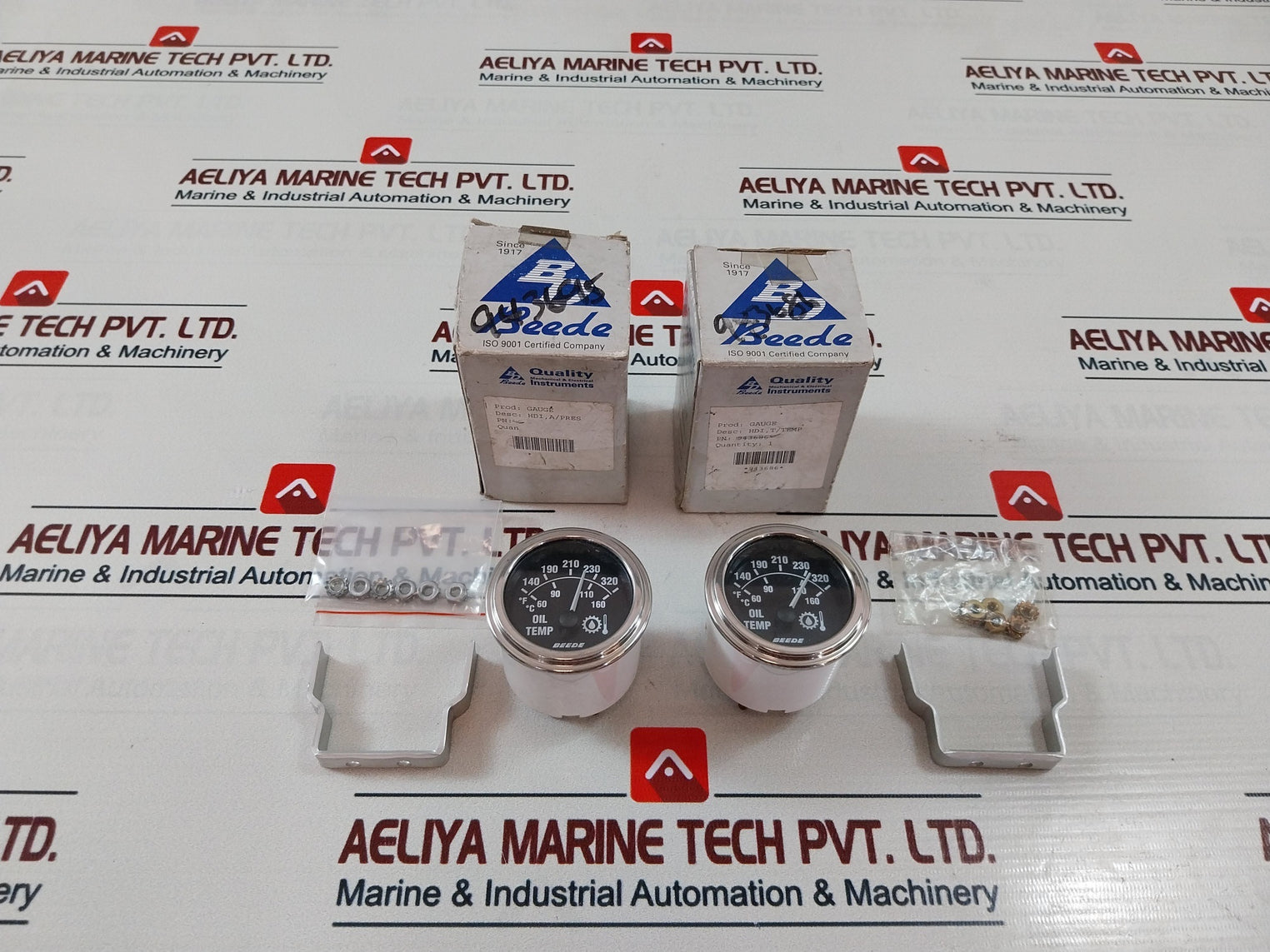 Beede 943686 Oil Temperature Gauge