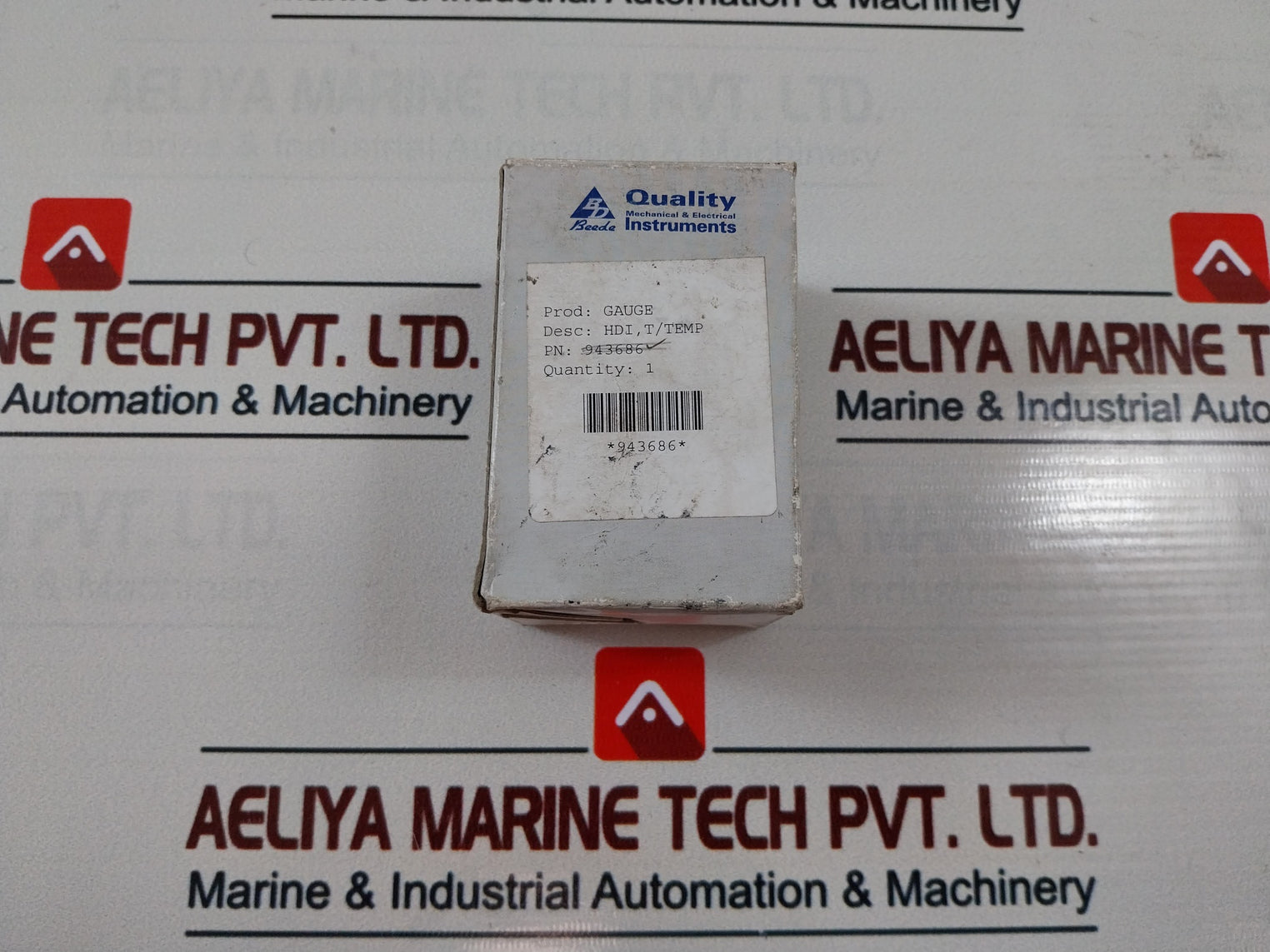 Beede 943686 Oil Temperature Gauge