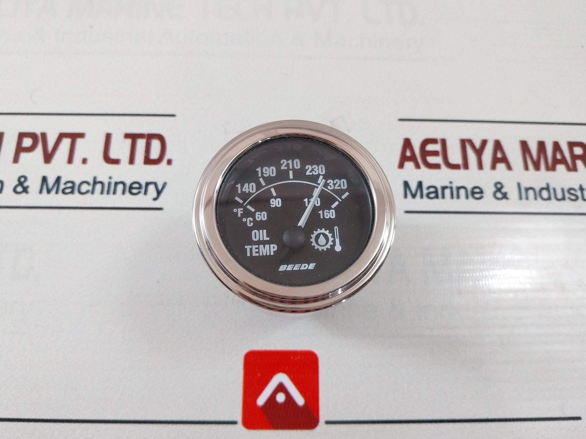 Beede 943686 Oil Temperature Gauge