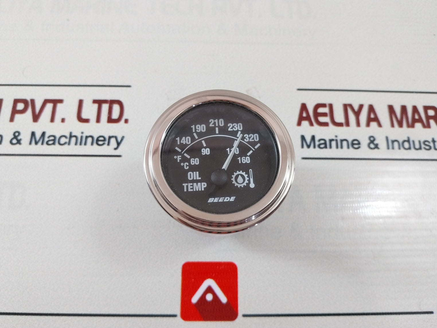 Beede 943686 Oil Temperature Gauge