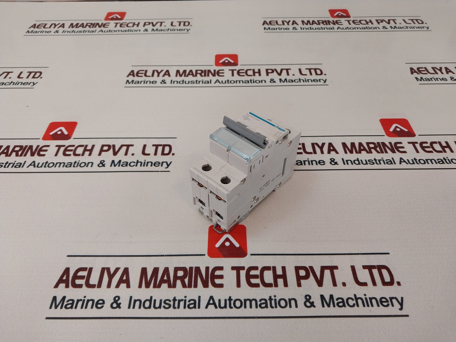 Hager ncn206n miniature circuit breaker 6a 2-pole