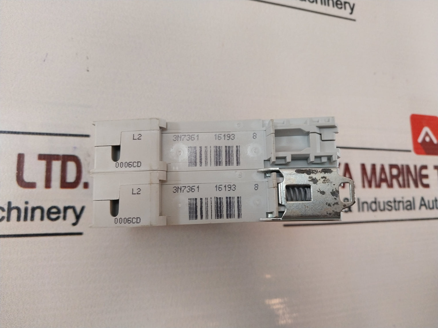 Hager ncn206n miniature circuit breaker 6a 2-pole