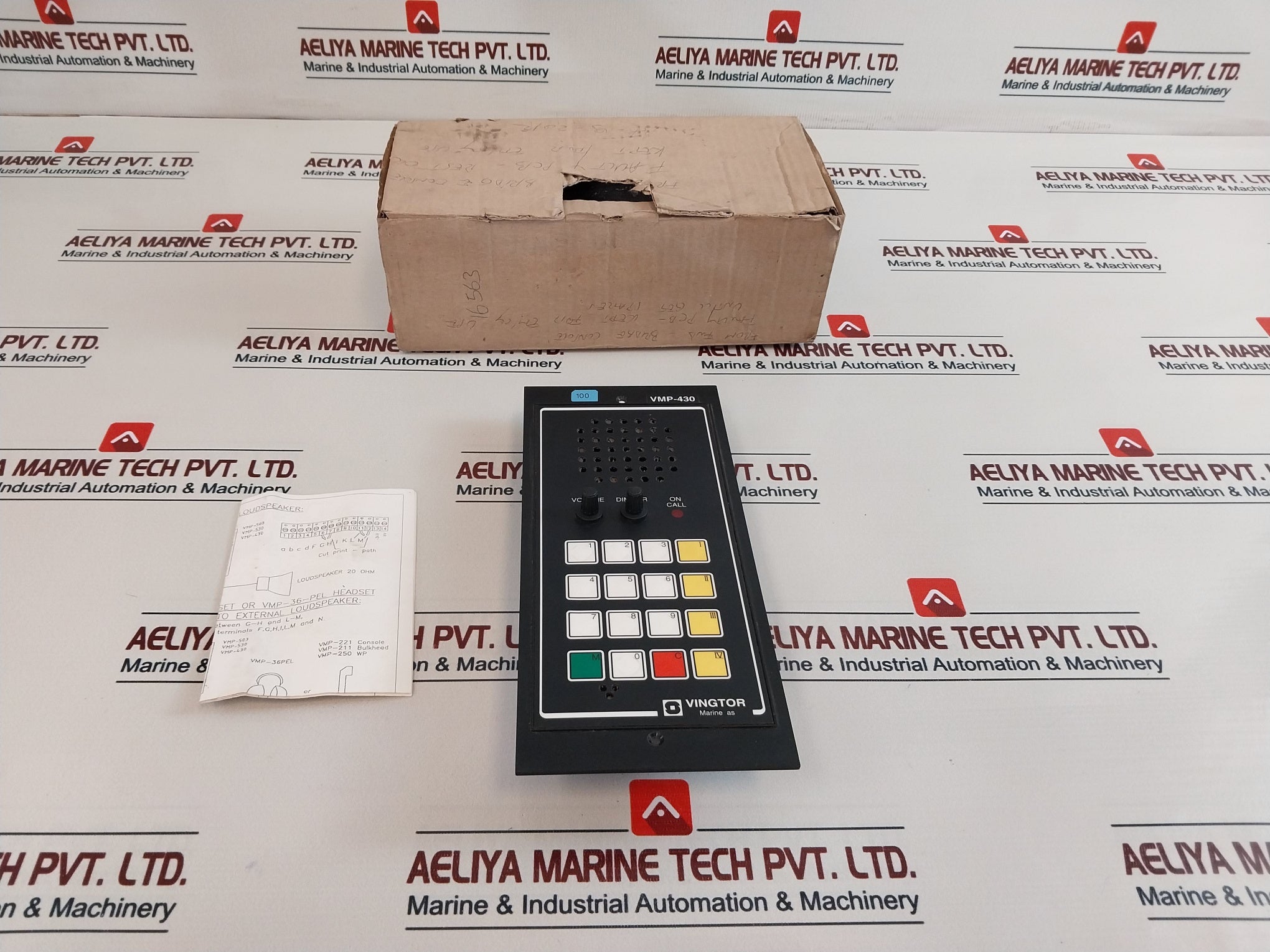 Vingtor Vmp-430 16563-telephone For Main Station Flush Panel Mounting 1020603700