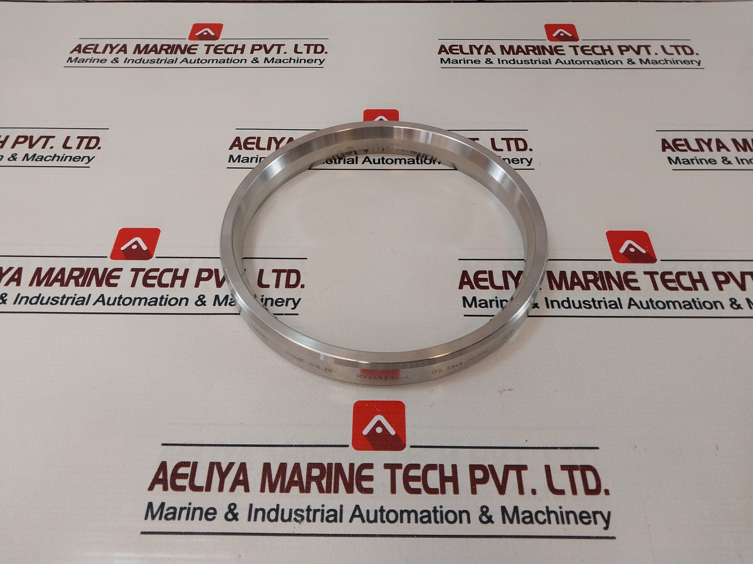 Lamons Asme B16.20 Gasket Ring Znipit0, 160Hb/83Rb Acab. Natural Polished