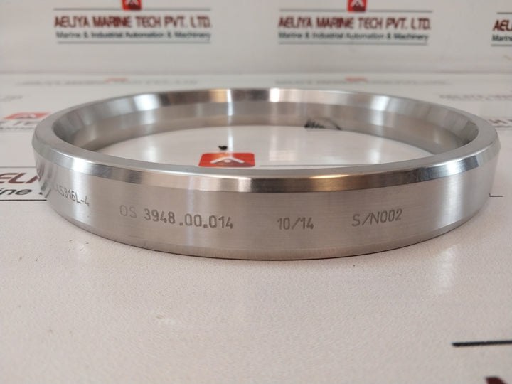 Lamons Asme B16.20 Gasket Ring Znipit0, 160Hb/83Rb Acab. Natural Polished