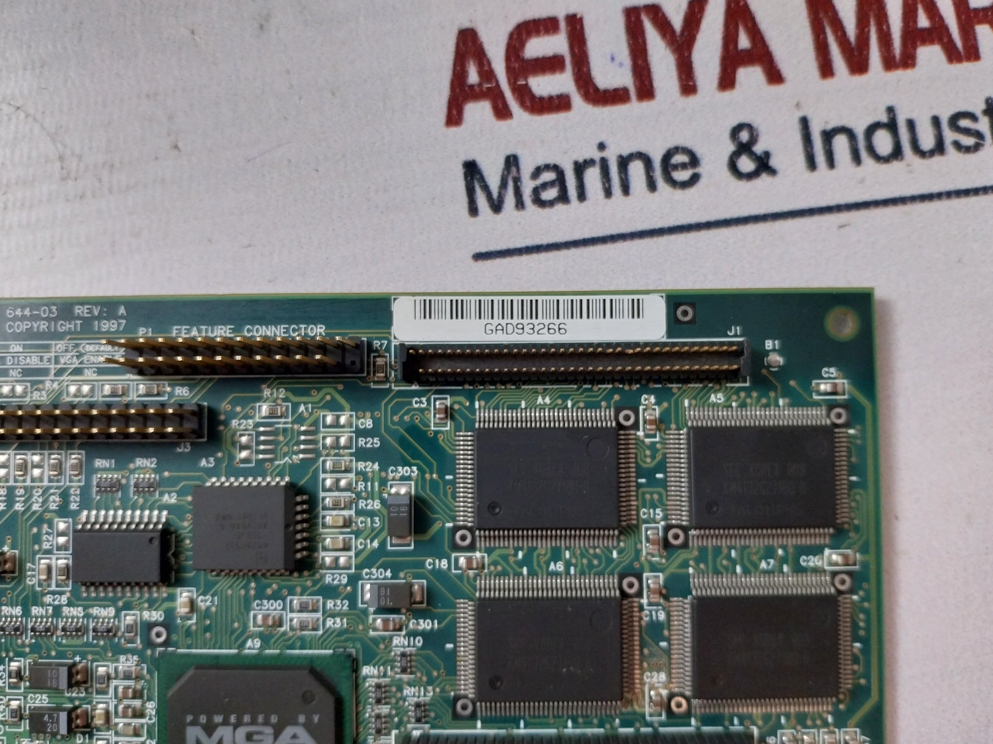 Matrox 644-03 Pcb Video Graphics Card Gad93266