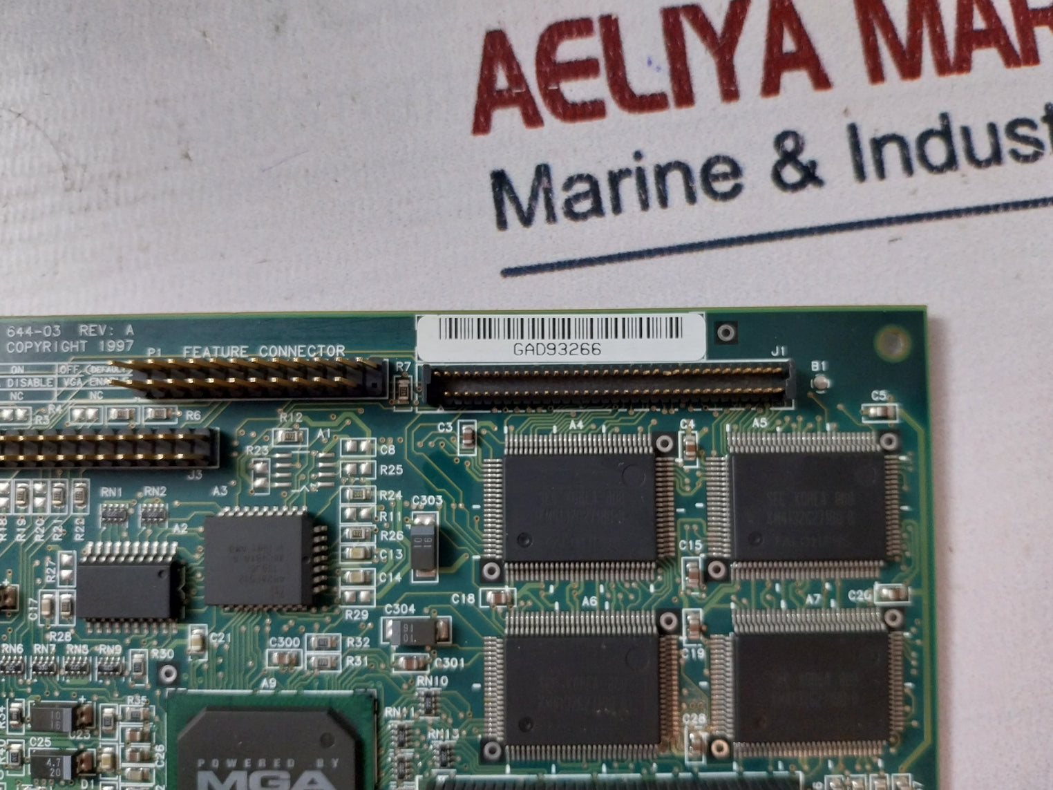 Matrox 644-03 Pcb Video Graphics Card Gad93266