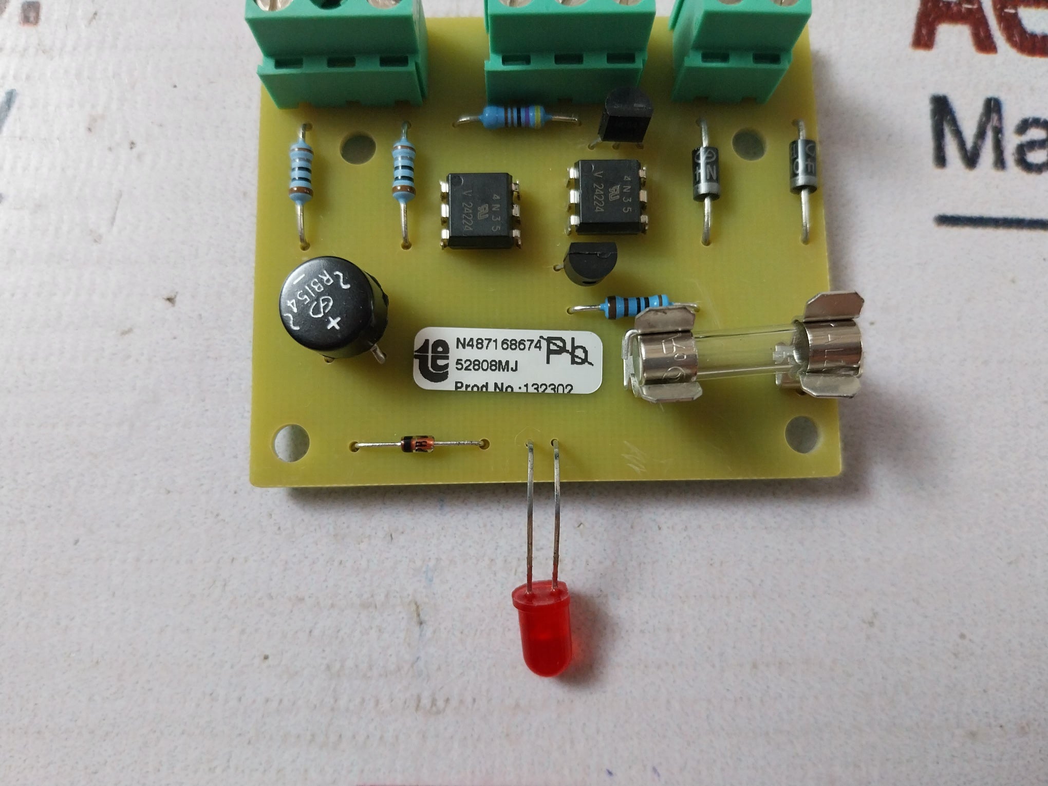 Nyborg 132302 Printed Circuit Board N487168674, 471473101