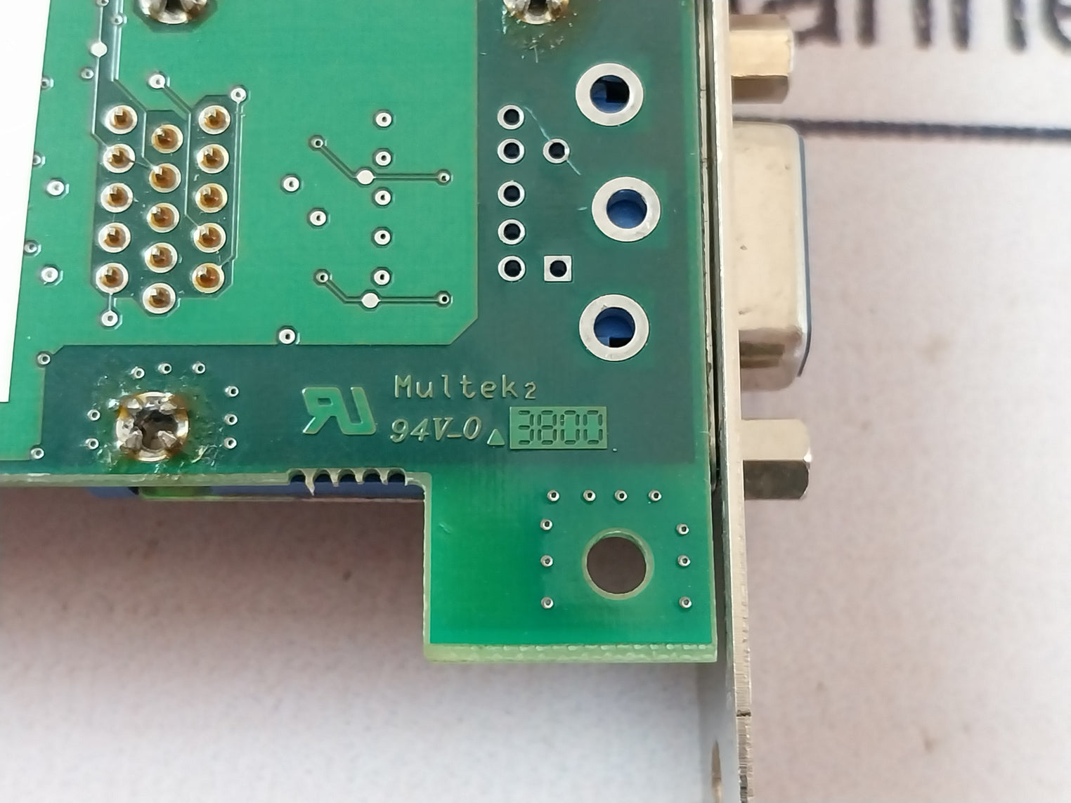 Matrox G45+Mdha16D Dual Head Agp Vga Video Card 94V-0