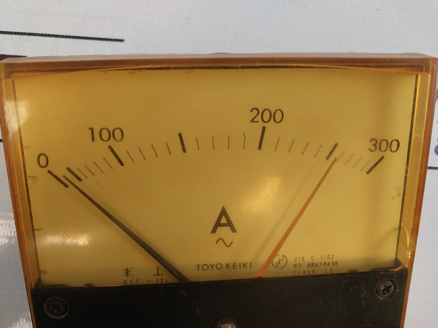 Toyo Keiki ACF-12N Ammeter NH-265A