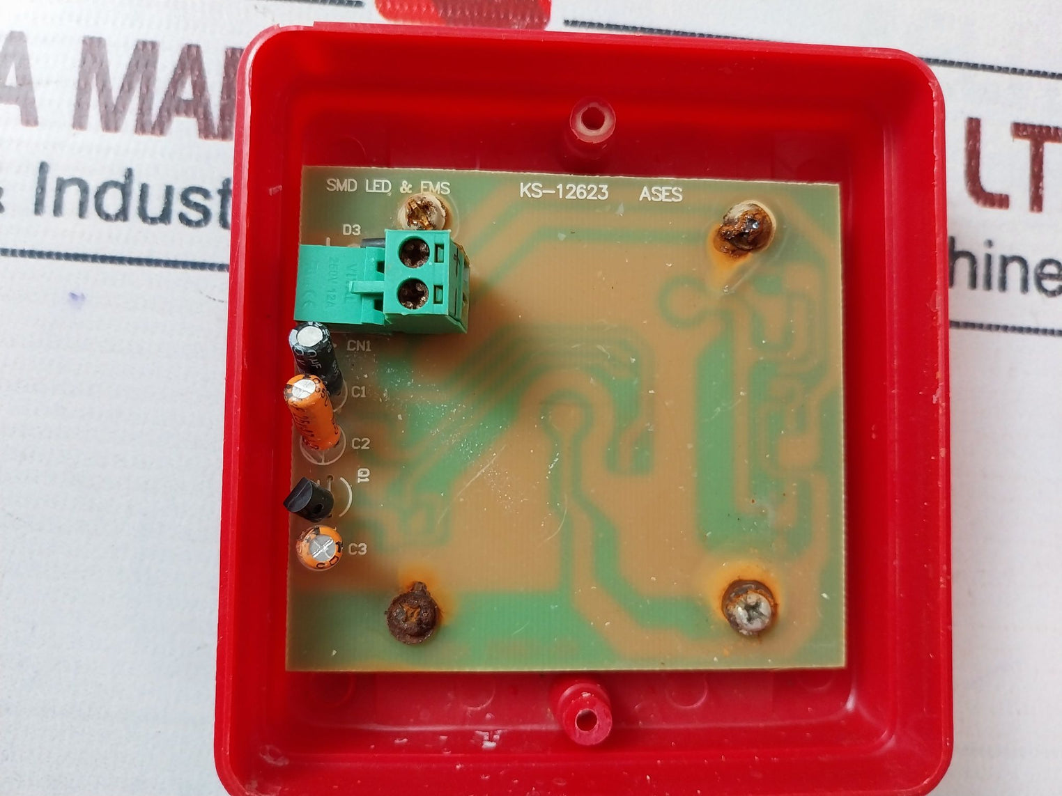 Ases Security KS-12623 Fire Alarm