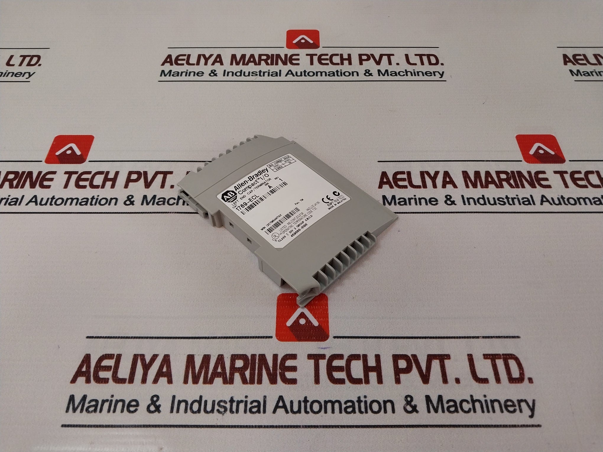 Allen Bradley/Rockwell 1769-ecl Compactlogix Left End Cap/Terminator