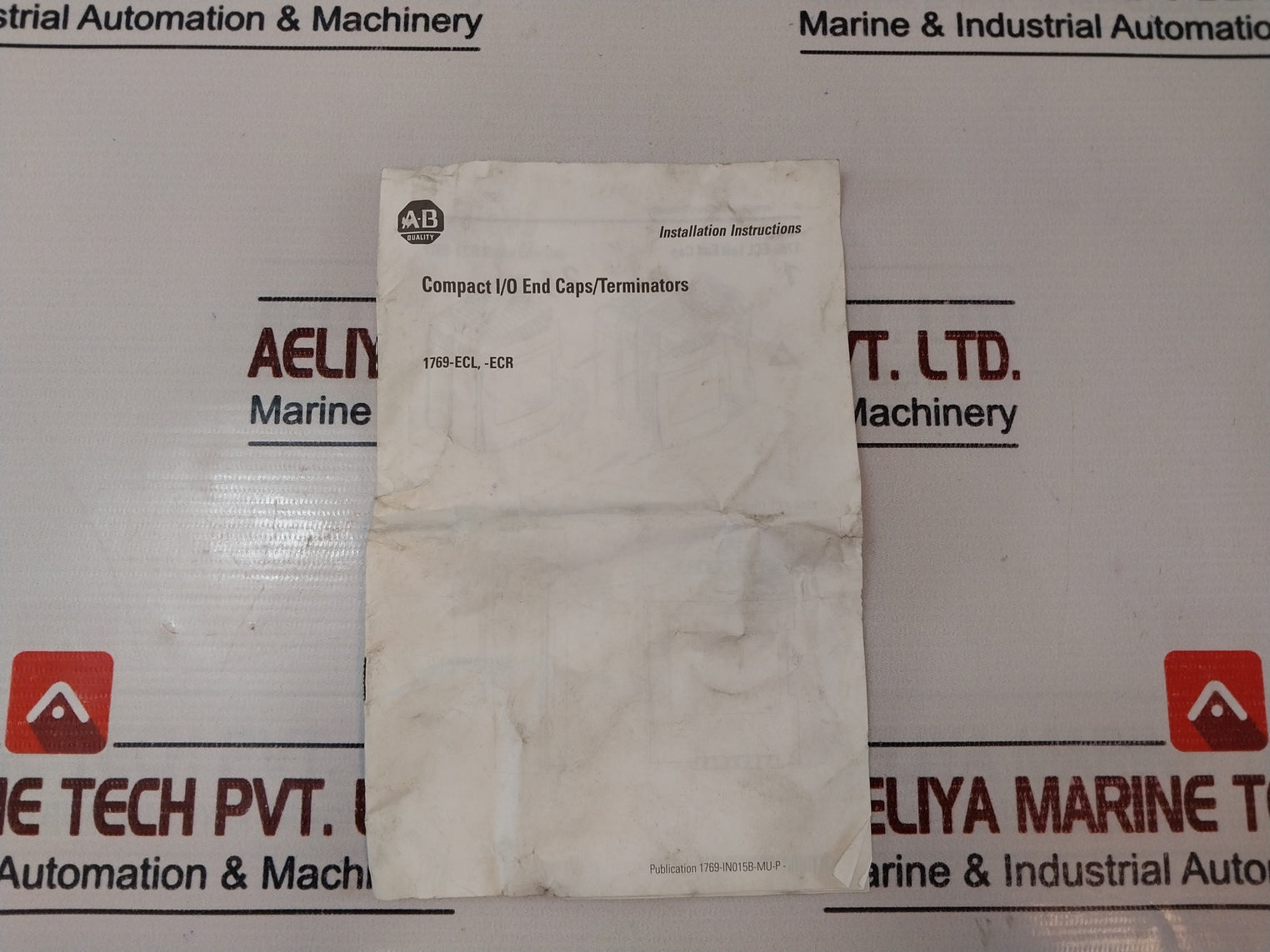 Allen Bradley/Rockwell 1769-ecl Compactlogix Left End Cap/Terminator