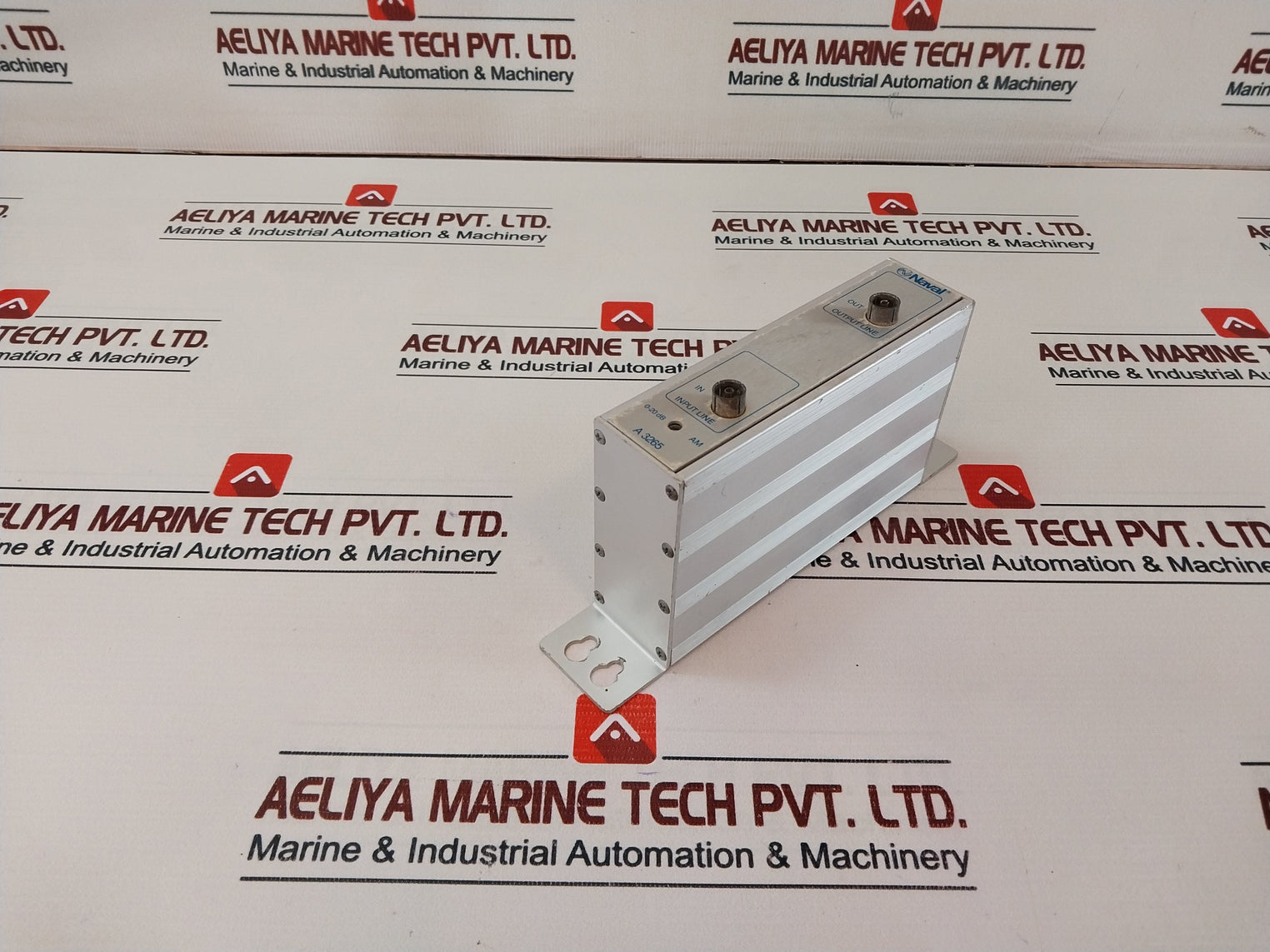 Naval Electronics Ab A3265 Amplifier Audio Frequency Terminal 0-20 Db