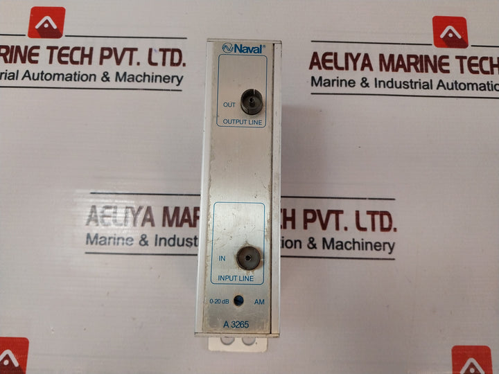 Naval Electronics Ab A3265 Amplifier Audio Frequency Terminal 0-20 Db