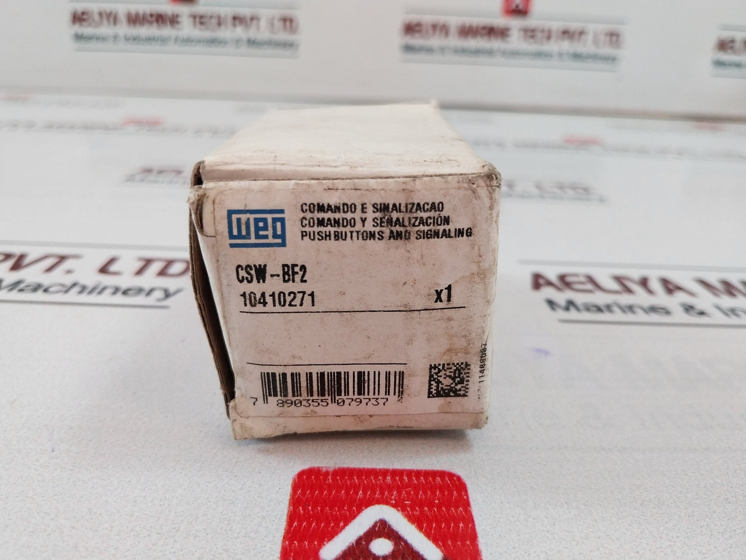 Lot Of 2X Weg Csw-Bf2 Push Buttons And Signaling