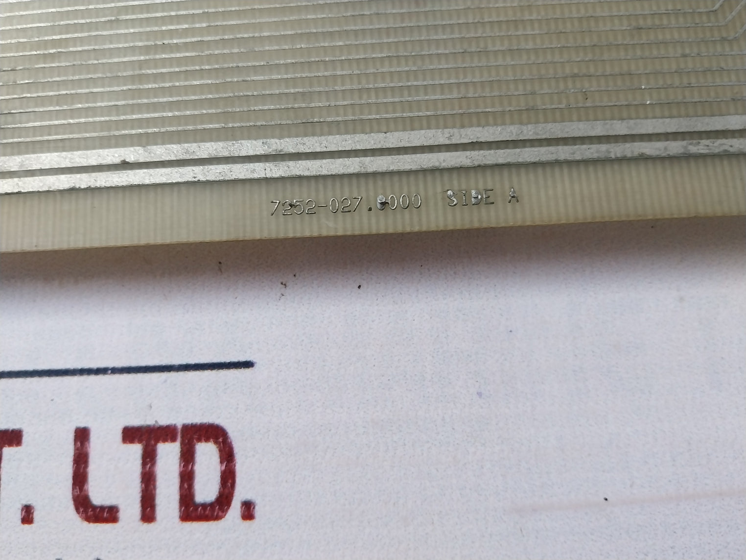 Amphenol 7252-027.0000 Printed Circuit Board 20a 250v