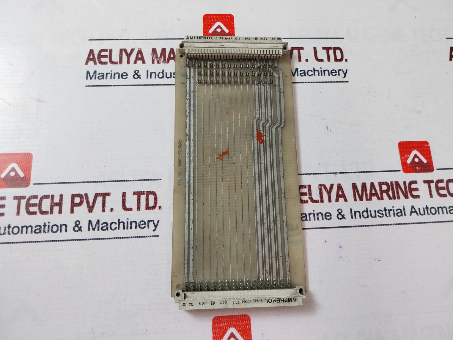 Amphenol 7252-027.0000 Printed Circuit Board 20a 250v
