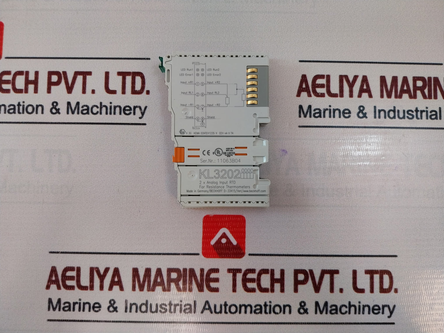 Beckhoff Kl3202 2 X Analog Input Rtd Module