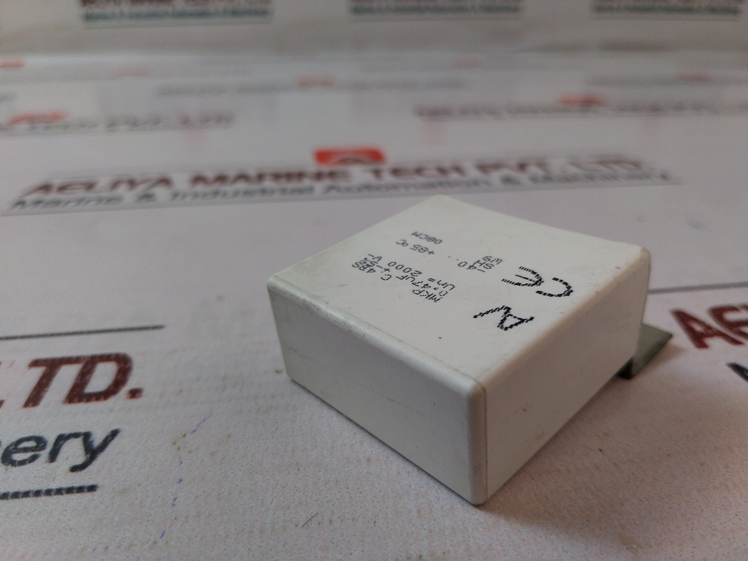 Lot of 3X Arcotronics MKP C.4BS Capacitor 200V,-40..+85°c