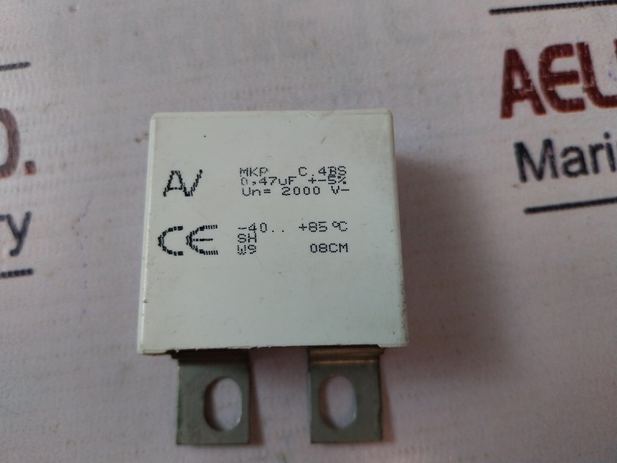 Lot of 3X Arcotronics MKP C.4BS Capacitor 200V,-40..+85°c