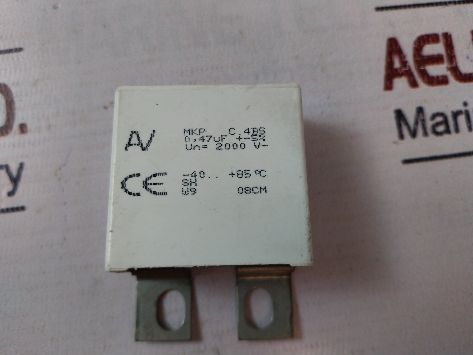 Lot of 3X Arcotronics MKP C.4BS Capacitor 200V,-40..+85°c