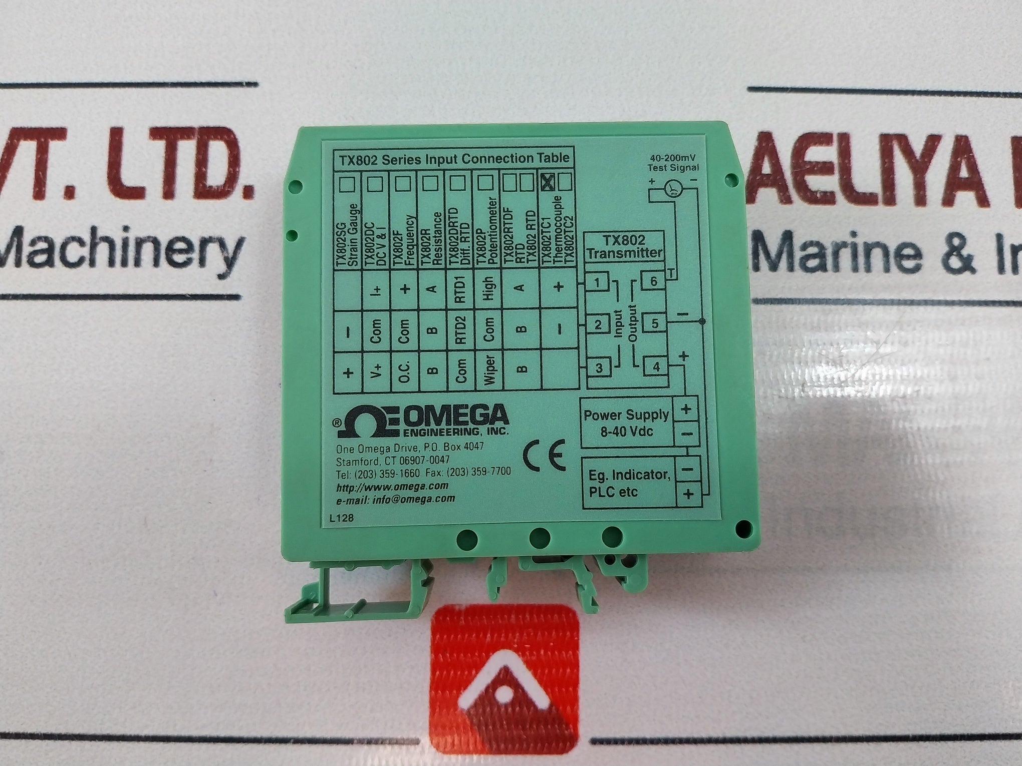 Omega Tx802 Series Loop Powered Transmitter