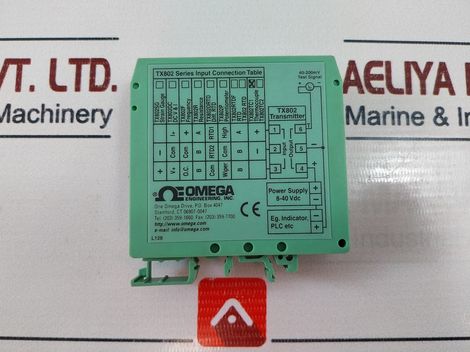 Omega Tx802 Series Loop Powered Transmitter