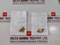 Lot of 20X Parker 2P207 Tubing Brass Fitting 1/4