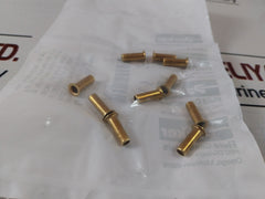 Lot of 20X Parker 2P207 Tubing Brass Fitting 1/4" Tube-1/8" PK-10