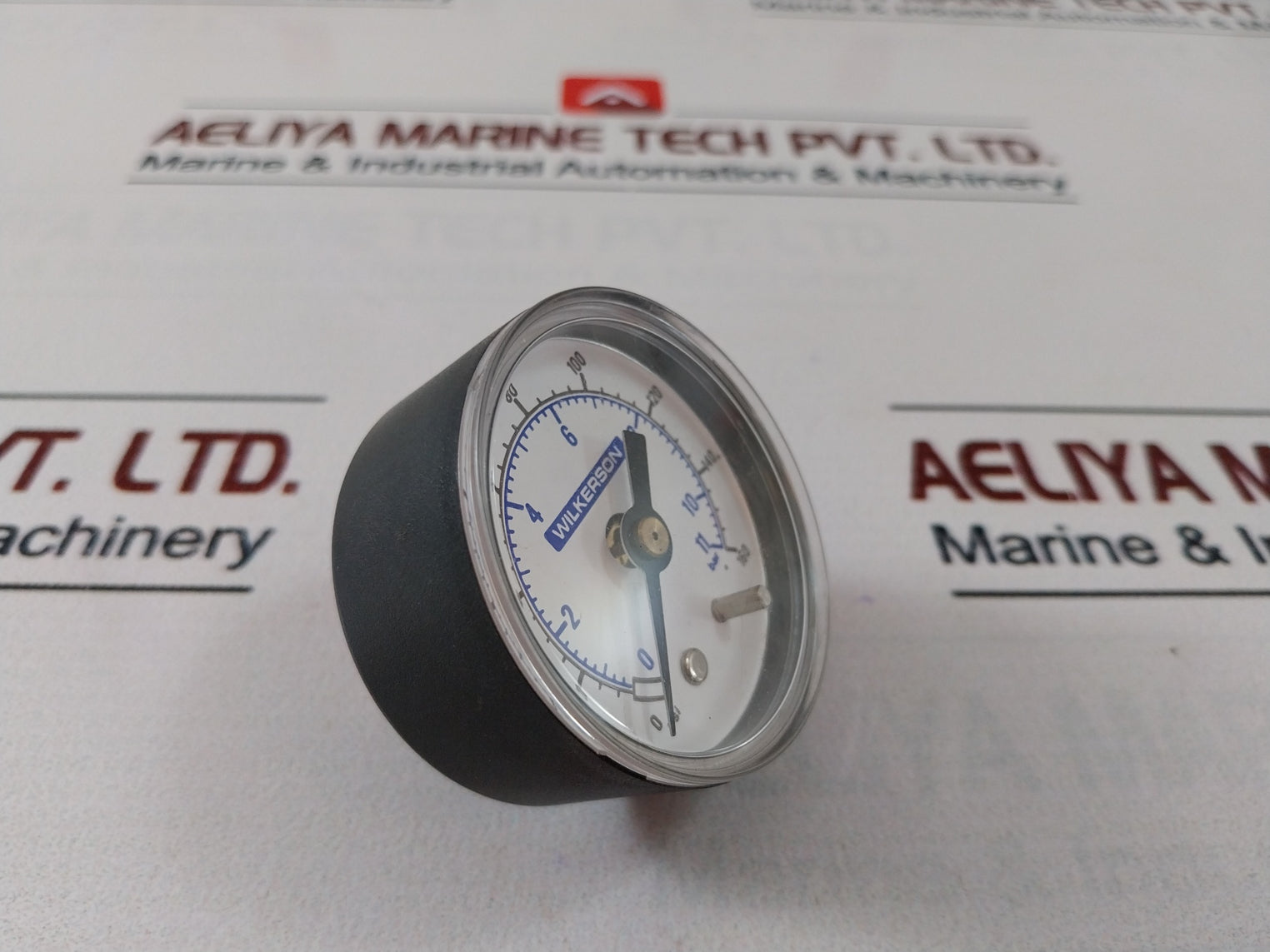 Wilkerson 094 04 Pressure Gauge 0-160 PSI 0-11 Bar