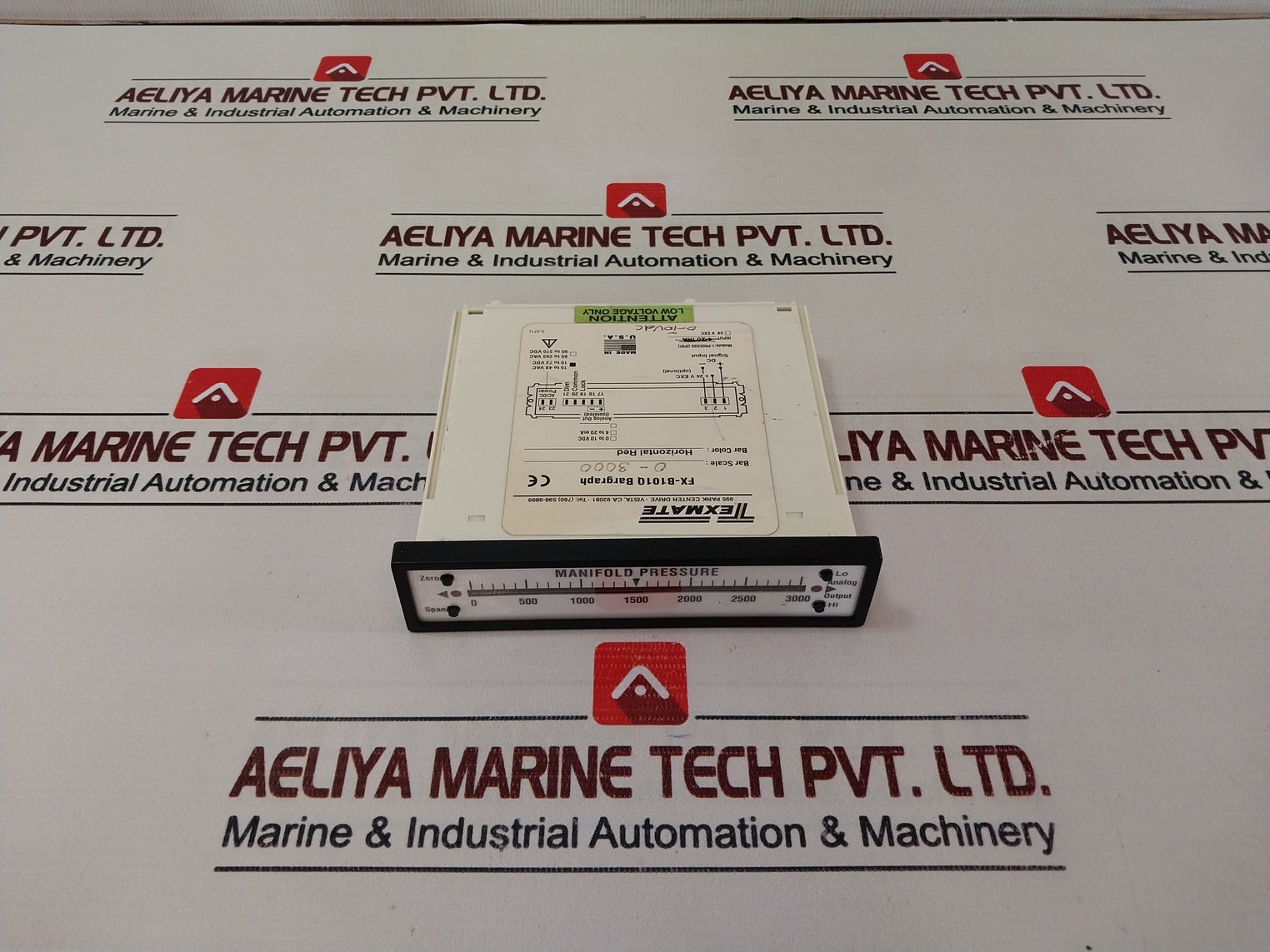 Texmate Fx-b101Q Bargraph Manifold Pressure I-process (Ip07) 0-10Vdc