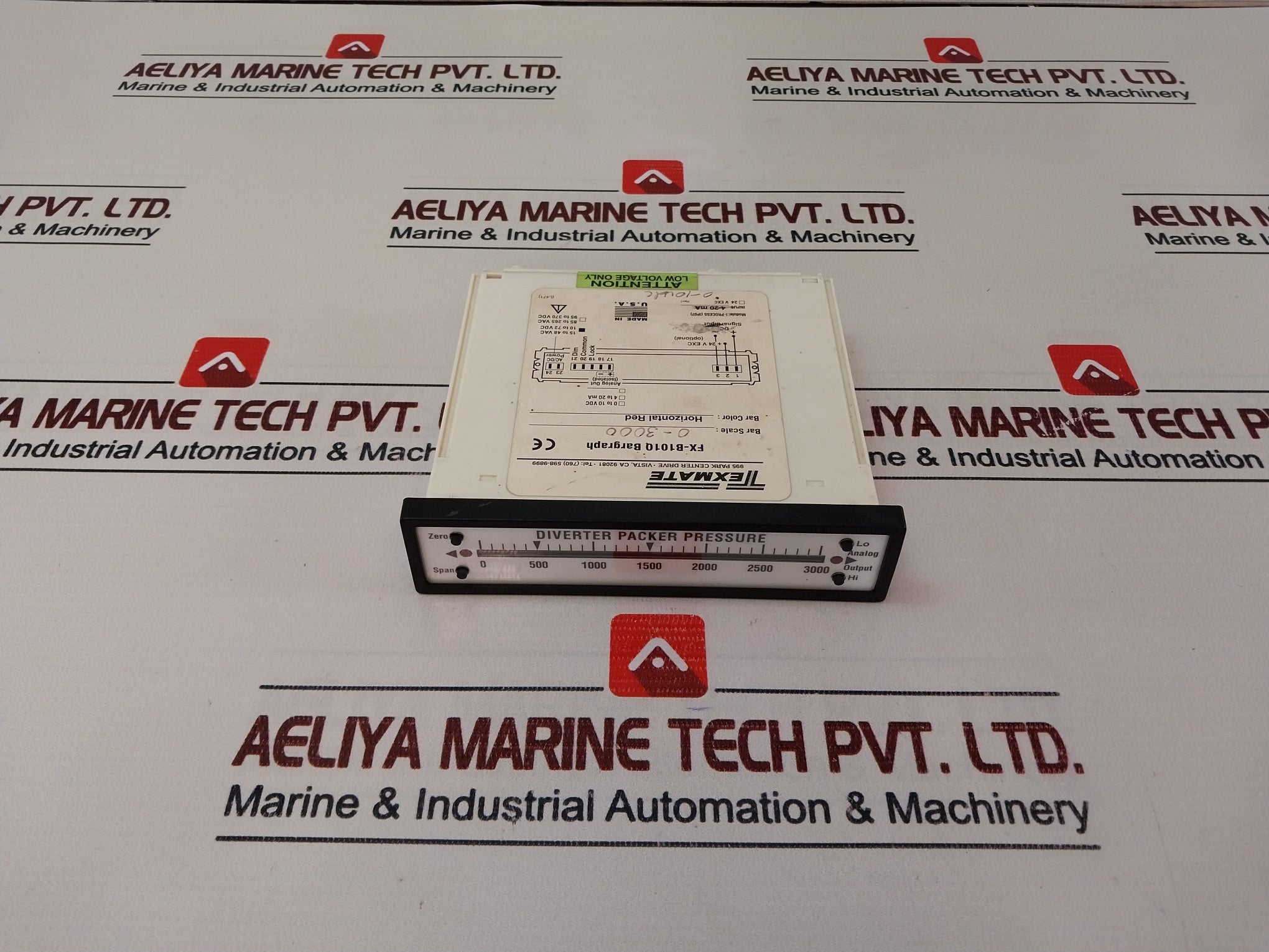 Texmate Fx-b101Q Diverter Packer Pressure I-process (Ip07) 0-10Vdc