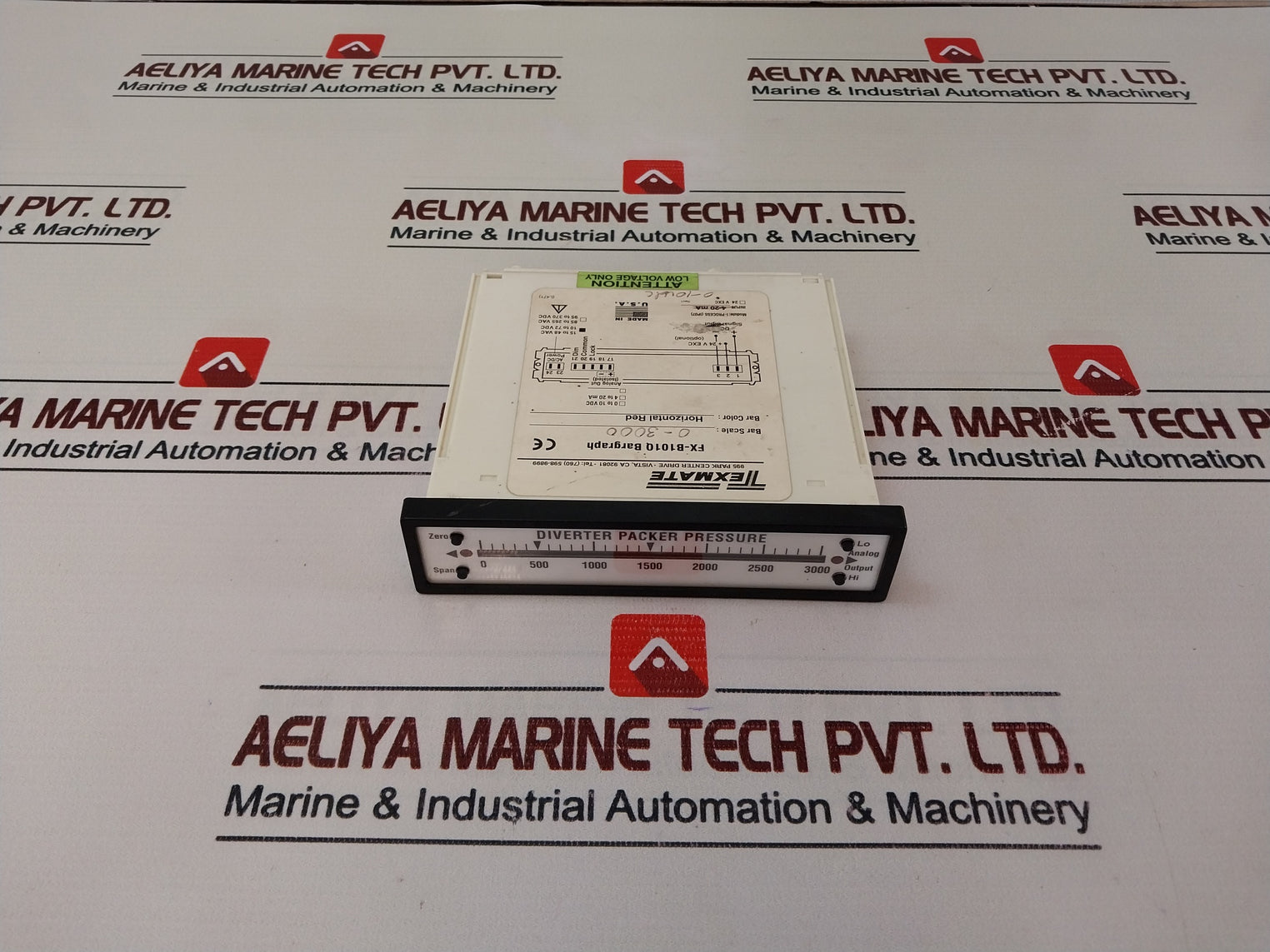 Texmate Fx-b101Q Diverter Packer Pressure I-process (Ip07) 0-10Vdc