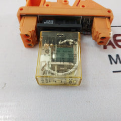 Lot of 4X IDEC RH1B-U Relay With Socket DC24V 10A 240VAC 7A 240VAC