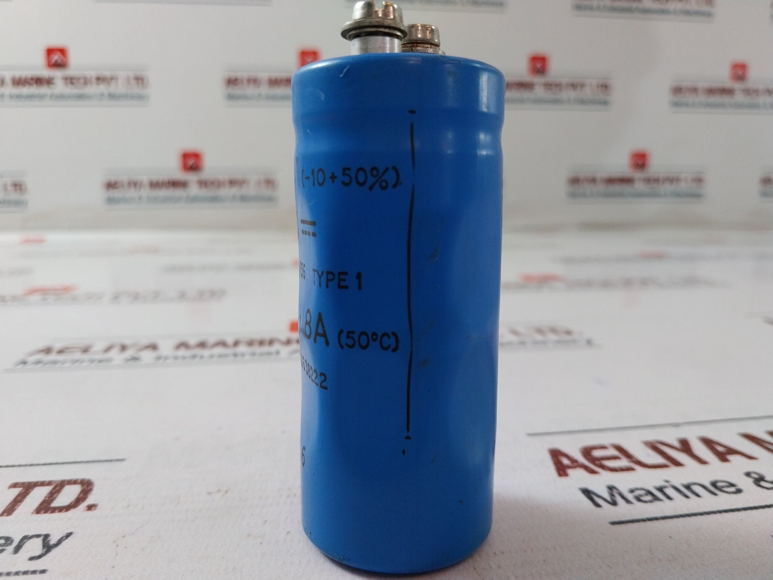 2200µf (-10+50%) aluminium electrolytic capacitor