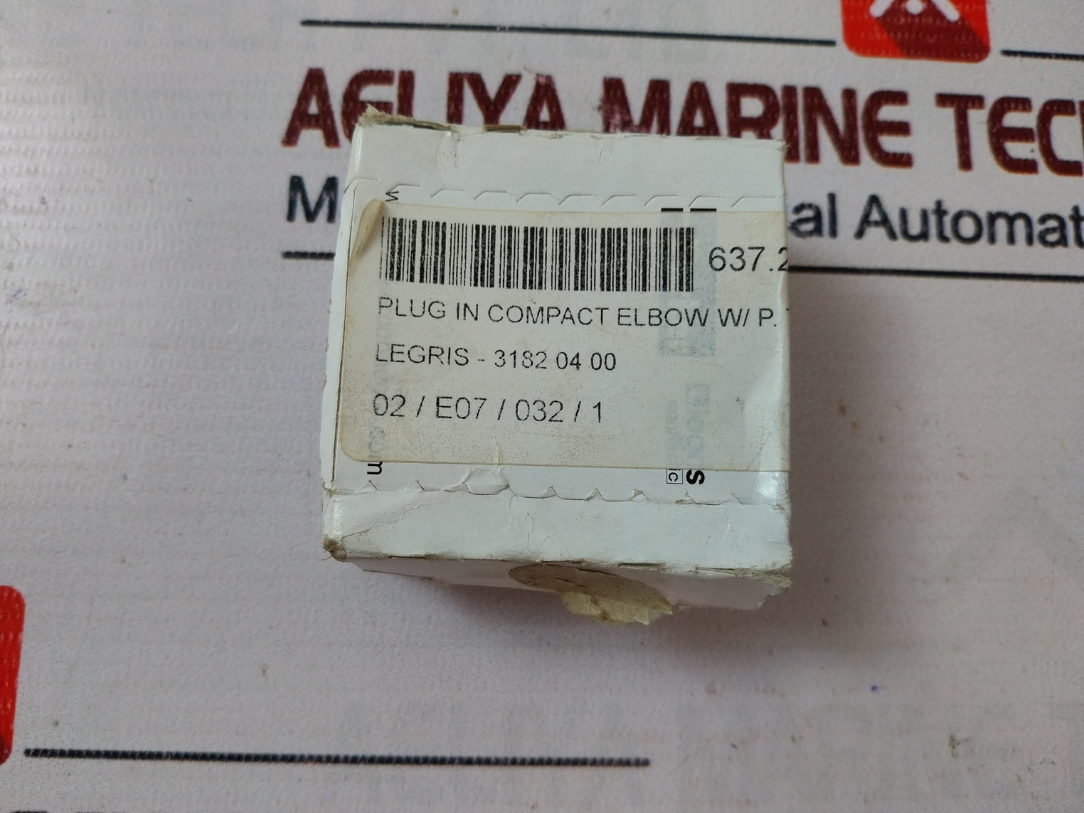 Lot Of 10X Parker Legris 3182 04 00 Plug In Compact Elbow