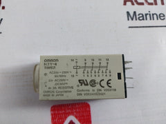 Lot Of 3X Omron H3Y-4 Timer Relay 0-60 sec