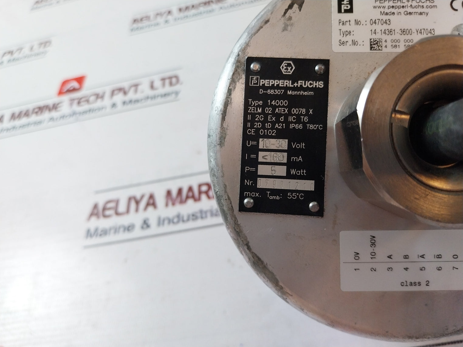 Pepperl+Fuchs/Aker 047043 Incremental Rotary Encoder