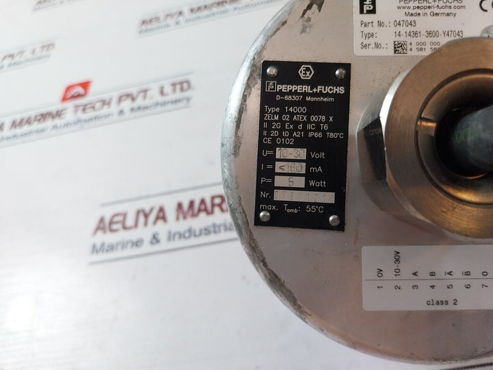 Pepperl+Fuchs/Aker 047043 Incremental Rotary Encoder
