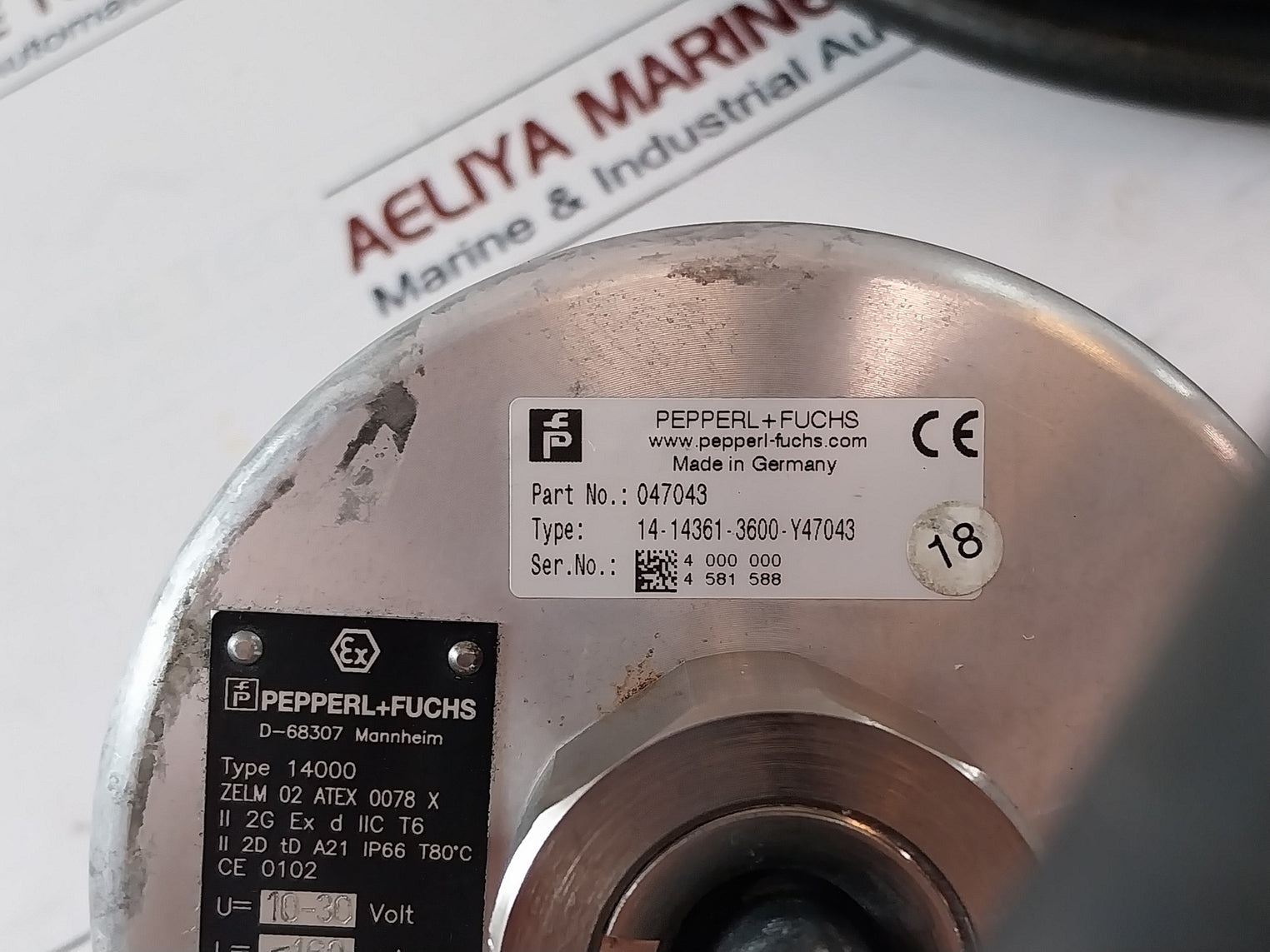 Pepperl+Fuchs/Aker 047043 Incremental Rotary Encoder