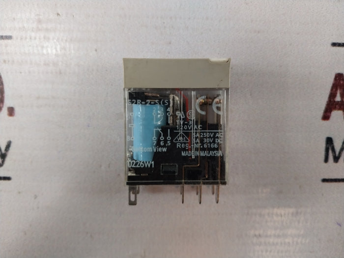 Lot Of 6X Omron G2R-2-s (S) General Purpose Relay 5A 30V Dc