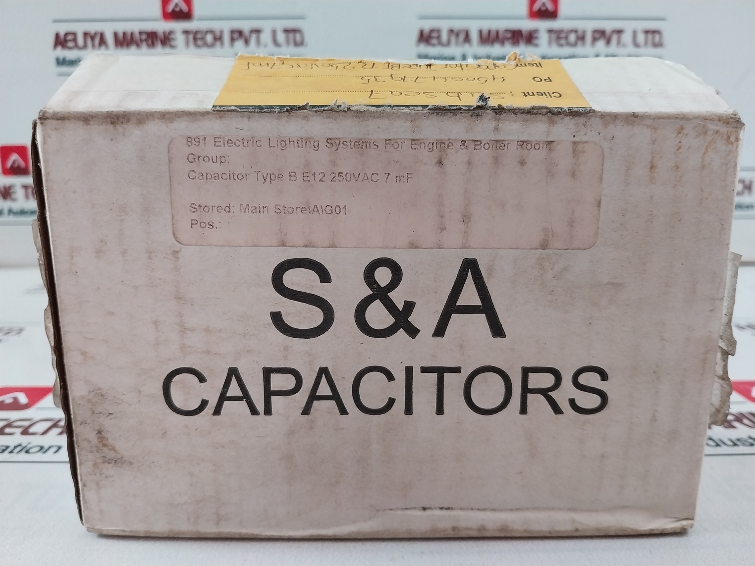 Lot Of 33X S&A Cbb60 Motor Running Capacitor 450Vac