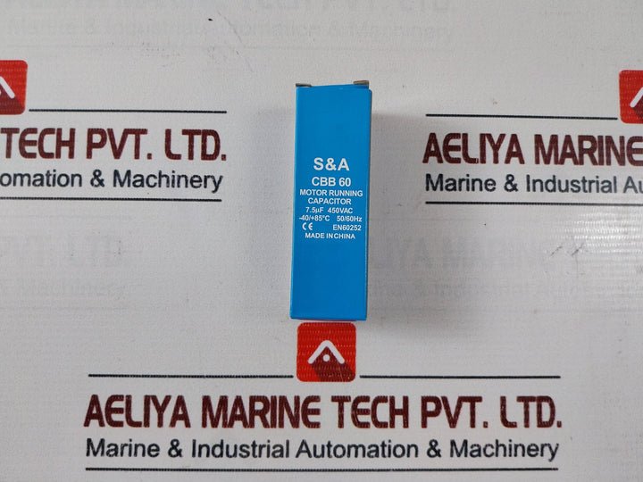 Lot of 33X S&a Cbb60 Motor Running Capacitor 450VAC 1000H/CL.D EN60252